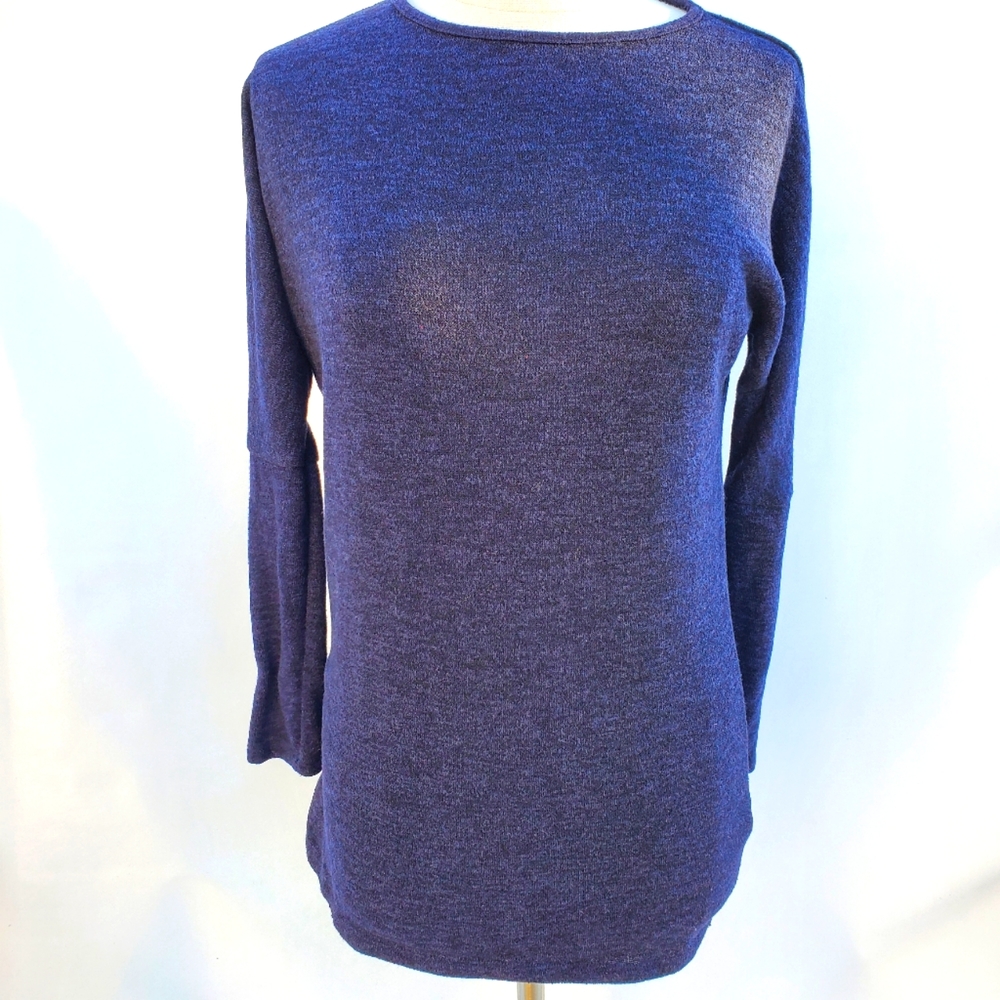 Gorilla Cat Blue black tunic sweater Size Small